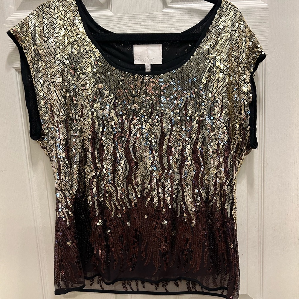 Lush Sequin Top- Size Medium